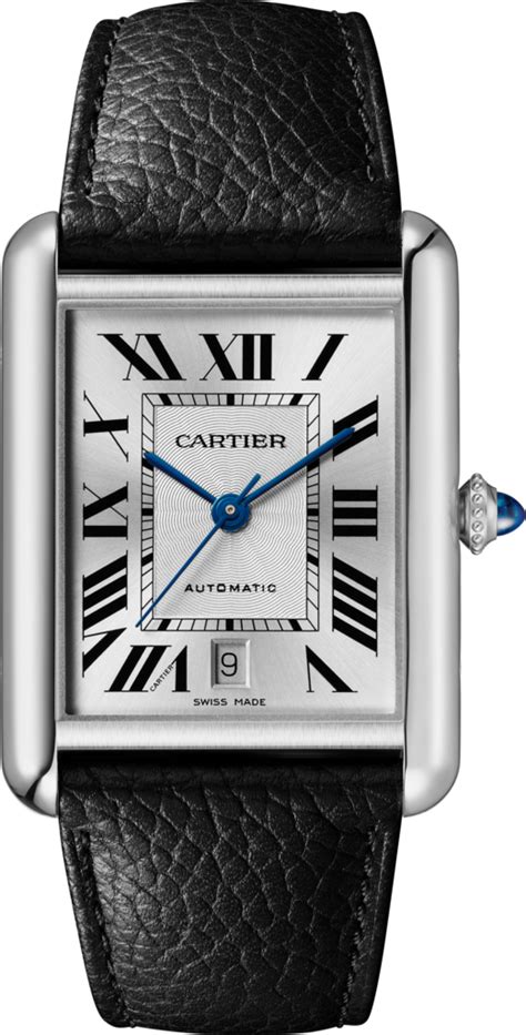 cartier tank solo automatic movement|cartier tank must extra large.